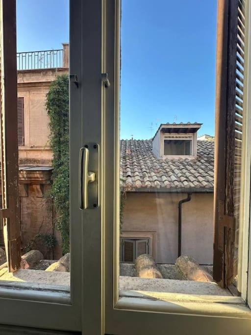 Apartment Rooftops View Between Pantheon And Navona Rom